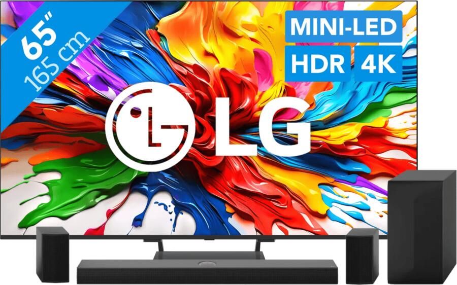 LG 65" QNED93 EVO 4K (2025) + DS70TR