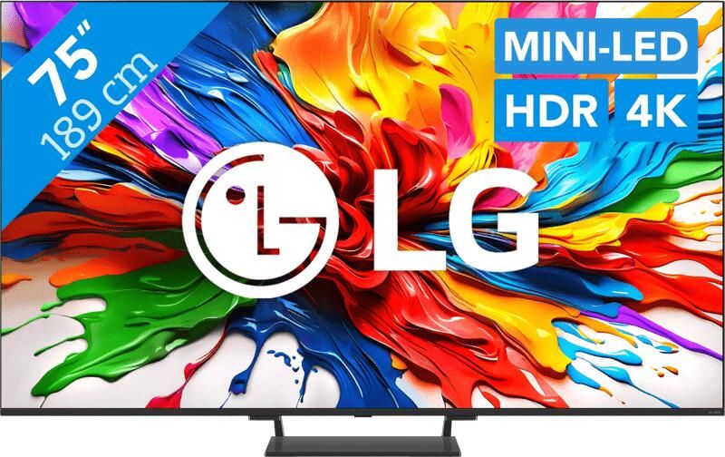 LG 75QNED93A6A (2025) | Smart TV's | Beeld&Geluid Televisies | 8806096416754