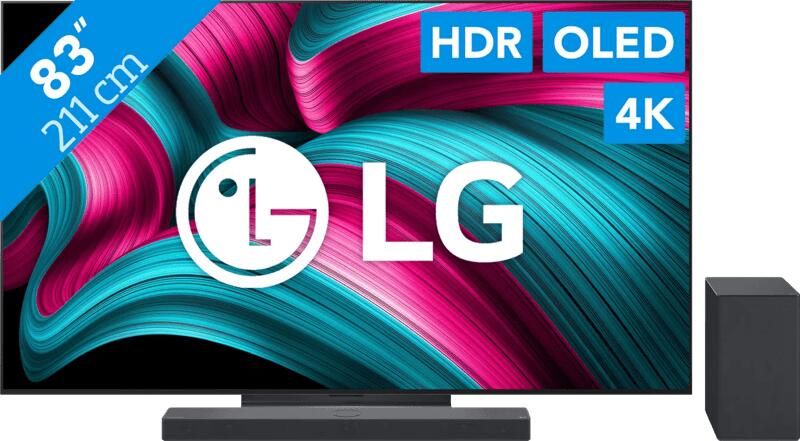 LG 83" OLED EVO C54 4K (2025) + DSC9S