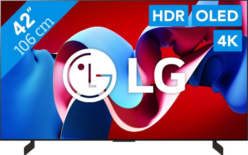 LG OLED evo C4 42C45LA | 4K Ultra HD TV's | Beeld&Geluid Televisies | 8806091925800