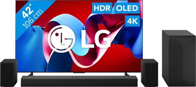 LG OLED42C45LA (2024) + Soundbar