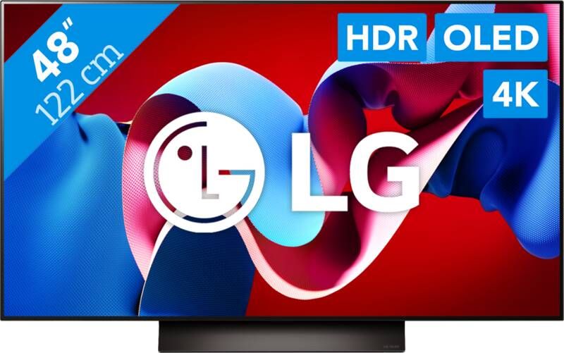 LG OLED evo C4 48C46LA | 4K Ultra HD TV's | Beeld&Geluid Televisies | 8806091908223