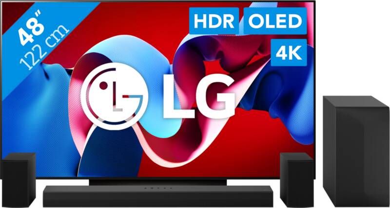 LG OLED48C46LA (2024) + Soundbar