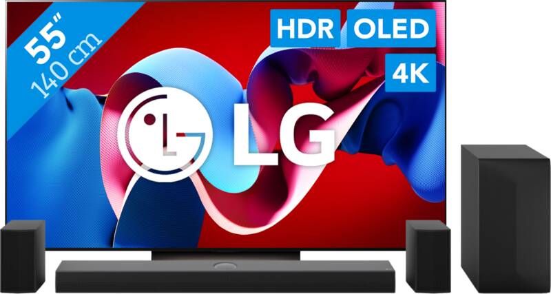 LG OLED55C46LA (2024) + Soundbar