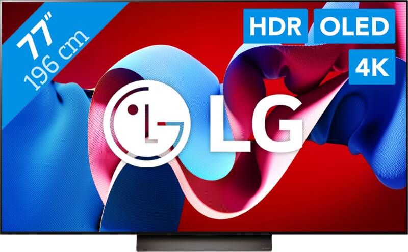 LG OLED evo C4 77C46LA | 4K Ultra HD TV's | Beeld&Geluid Televisies | 8806096003817