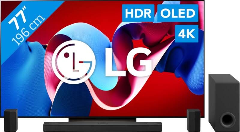 LG OLED77C46LA (2024) + Soundbar