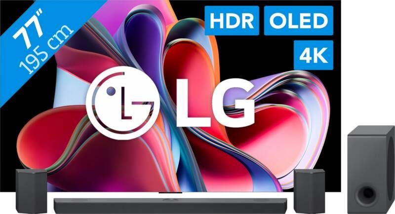 LG OLED77G36LA + Soundbar