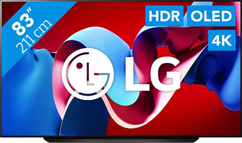 LG OLED evo C4 83C46LA | HDR Televisies | Beeld&Geluid Televisies | 8806091926920