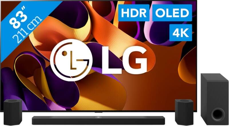 LG OLED83G45LW (2024) + Soundbar