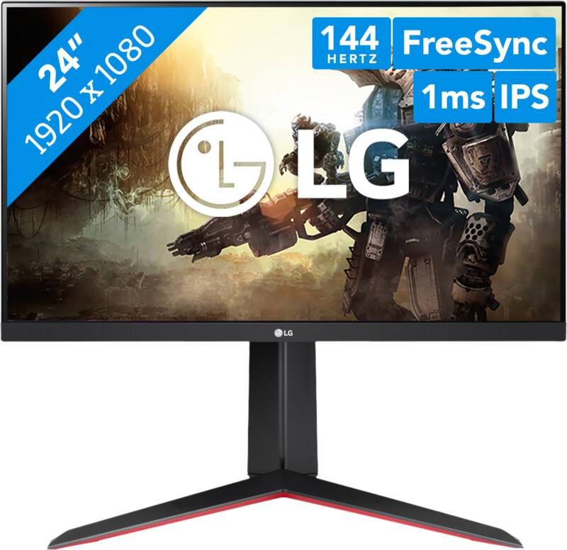 LG UltraGear 24GN65R-B | Full HD monitoren | Computer&IT Monitoren | 8806084069276