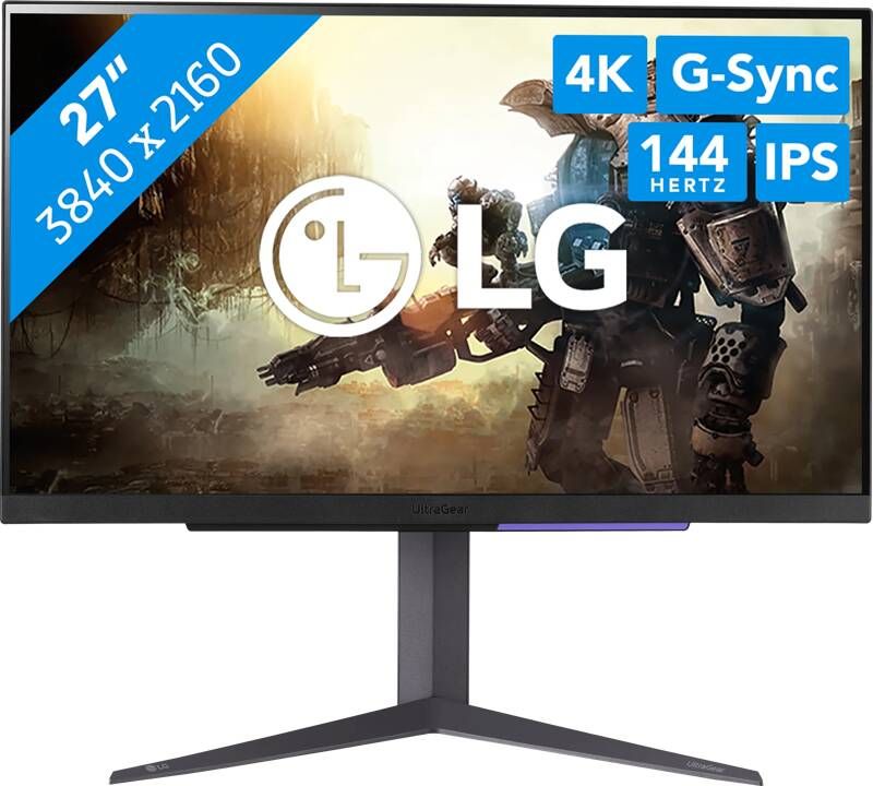 LG Gaming-monitor 27GR93U 68 cm 27" 4K Ultra HD