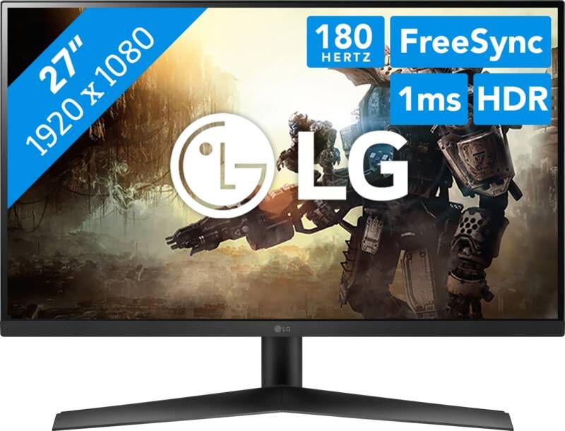 LG UltraGear 27GS60F-B | 27'Monitoren | 8806096012369