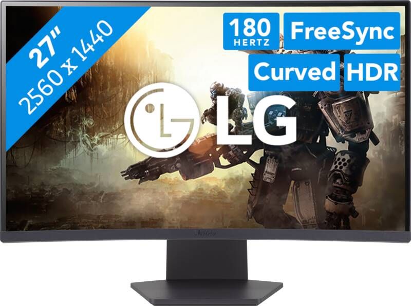 LG UltraGear 27GS60QC-B monitor