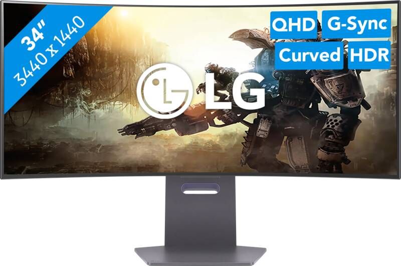 LG Curved OLED-gamemonitor 34GS95QE 86 cm 34" UWQHD