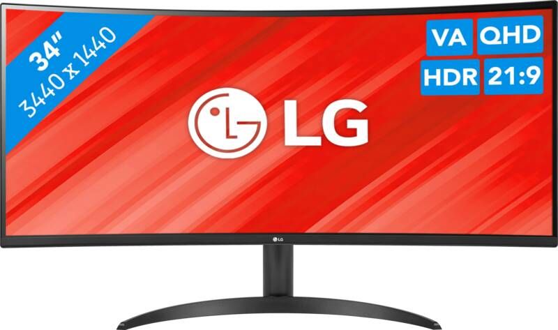LG UltraWide Monitor 34WR50QC-B | Quad HD Monitoren | Computer&IT Monitoren | 8806084254368