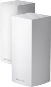 Linksys Velop AX5300 Tri-Band Wi-Fi 6 duo-pack Mesh router Zwart