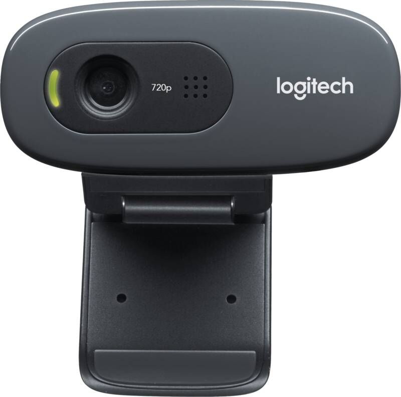 Logitech C270 HD-Webcam Zwart - Foto 1