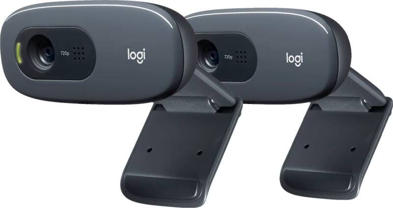 Logitech C270 HD-Webcam Duo Pack