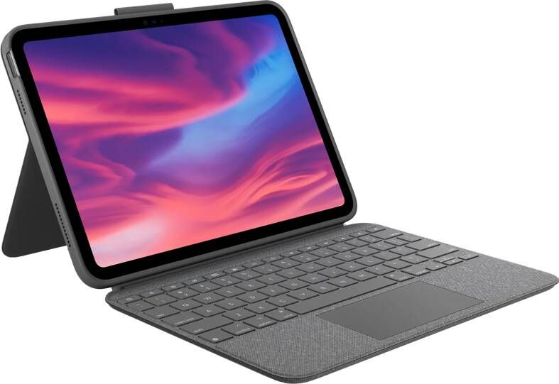 Logitech Combo Touch Apple iPad (2025 2022) Toetsenbord Hoes QWERTY
