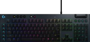Logitech G 815 Lightsync RGB Mechanical Gaming Keyboard GL Tactile QWERTY