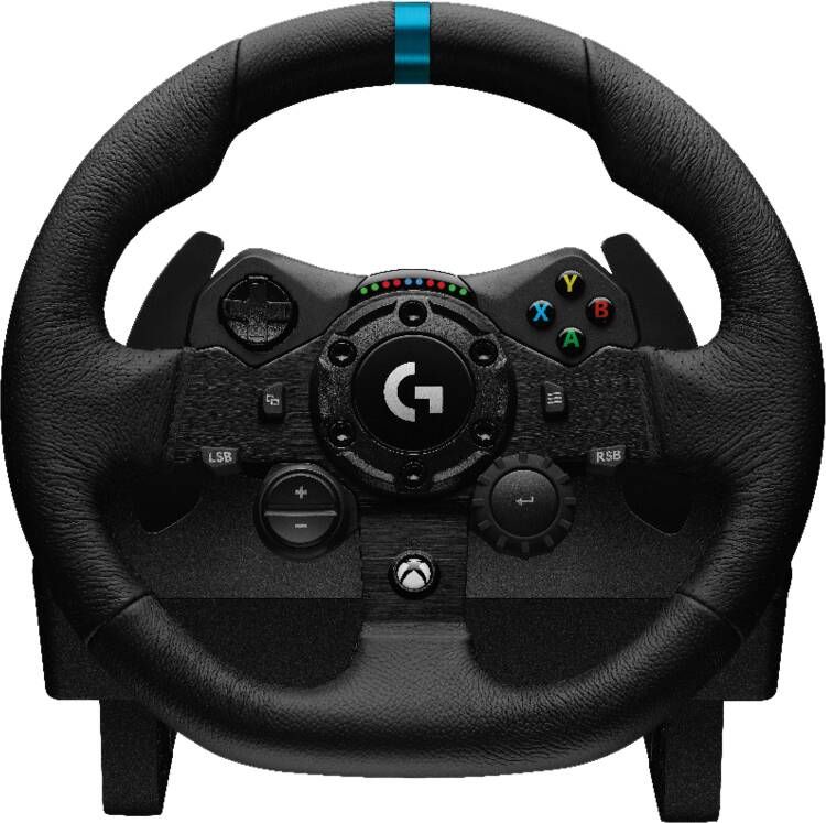 Logitech G 923 TRUEFORCE Racestuur met Force Feedback voor Xbox Series XS Xbox One & PC