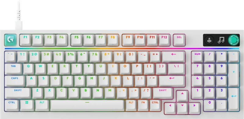 Logitech G 316 X 98 Bedrade Gaming Toetsenbord Qwerty Wit