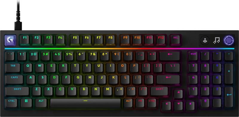 Logitech G 316 X 98 Bedrade Gaming Toetsenbord Qwerty Zwart