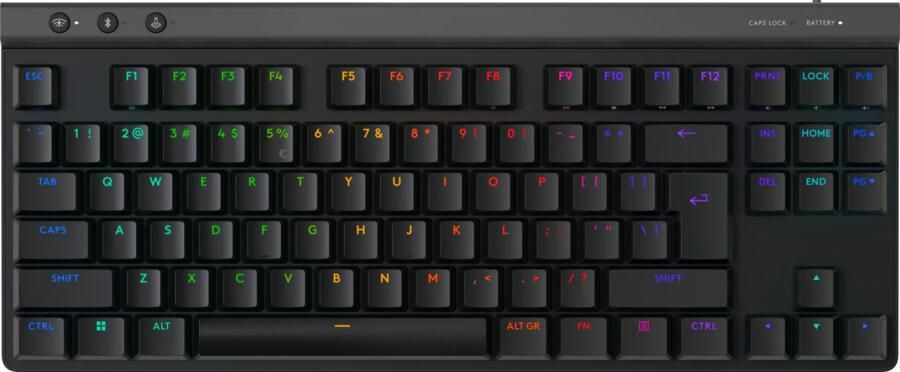 Logitech G 515 TKL Lightspeed Gaming Toetsenbord Qwerty Zwart