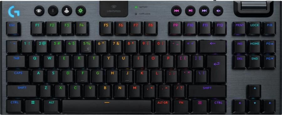 Logitech G 915 X Lightspeed TKL Wireless Gaming Toetsenbord Zwart Qwerty
