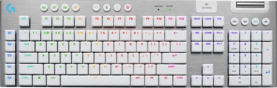 Logitech G 915 X Lightspeed Wireless Gaming Toetsenbord Wit Qwerty