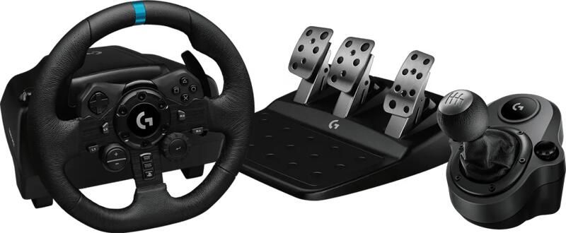 Logitech G 923 TRUEFORCE PlayStation & PC + Driving Force Shifter