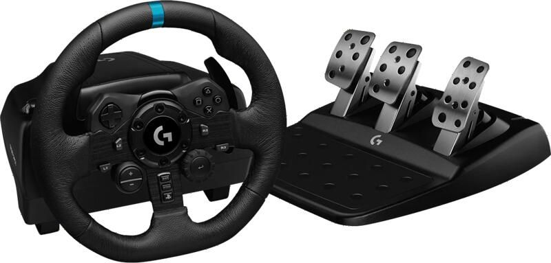 Logitech G 923 TRUEFORCE Racestuur met Force Feedback voor PlayStation 5 PS4 & PC