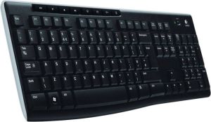 Logitech K270 Wireless Keyboard (Qwerty) Toetsenbord Zwart