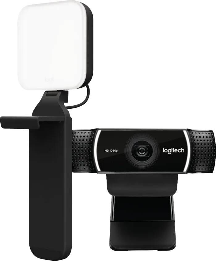 Logitech Litra Glow Streaming Lamp + C922 Pro Stream