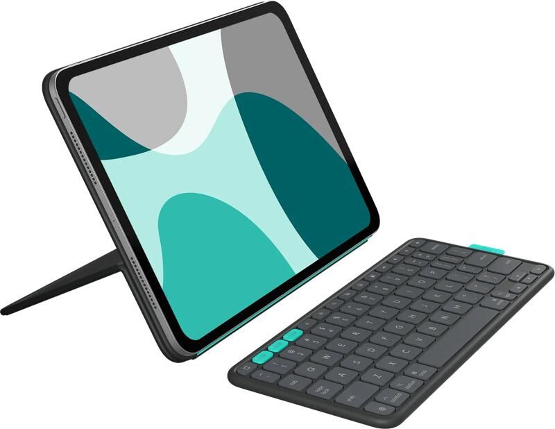 Logitech Flip Folio iPad Pro (2024) iPad Air (2025) 11 inch Toetsenbord Hoes QWERTY