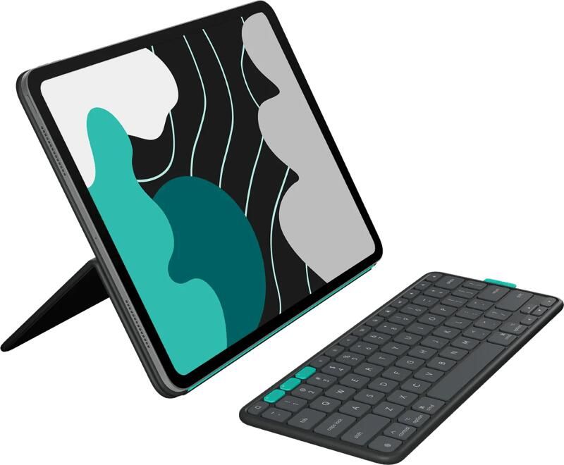 Logitech Flip Folio iPad Pro (2024) iPad Air (2026 2025) 13 inch Toetsenbord Hoes QWERTY