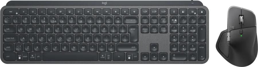 Logitech MX Master 4 Grafiet + MX Keys S Grafiet Qwerty