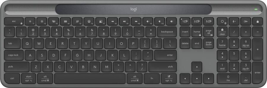 Logitech Signature Slim Solar+ Draadloos Toetsenbord QWERTY