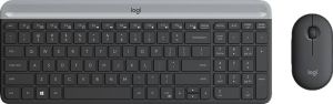 Logitech MK470 Slim Combo draadloos toetsenbord en muis (Zwart)