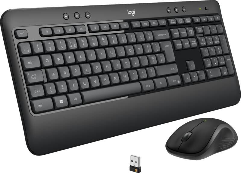 Logitech MK540 Advanced Draadloze toetsenbord- en muiscombinatie
