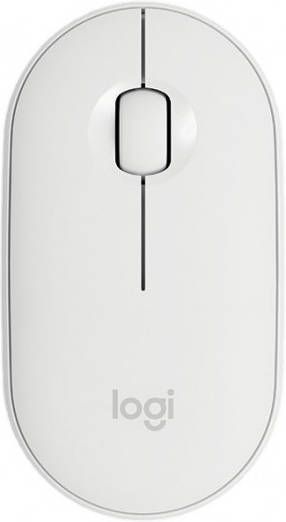 Logitech Pebble M350 Draadloze muis Off White