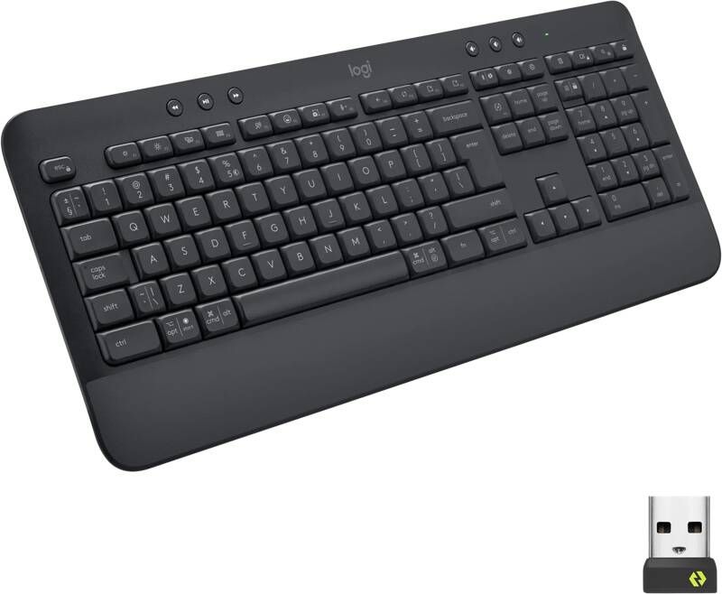 Logitech Signature K650 Comfort Draadloos Toetsenbord Grijs Qwerty