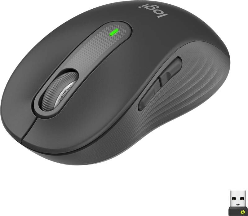 Logitech M650 Signature Mouse Graphite | Muizen | Computer&IT Randapparatuur | 5099206097223