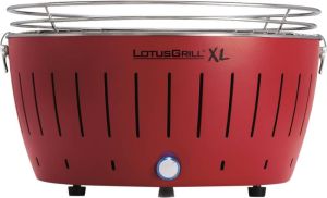 LotusGrill Xl Hybrid Tafelbarbecue Rood Diameter435 Mm Lotus Grill