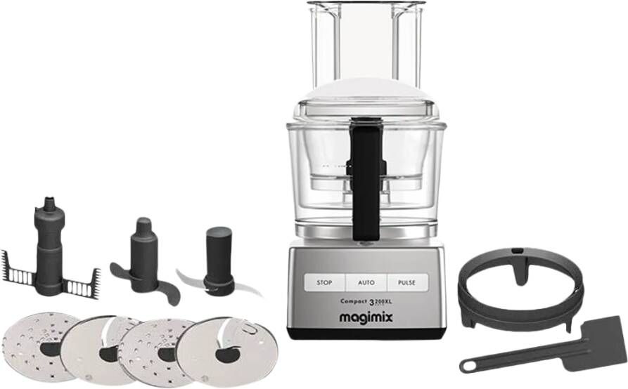 Magimix CS 3200 XL Foodprocessor Keukenmachine Mat Chroom