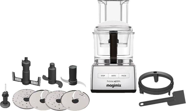 Magimix CS 4200 XL Foodprocessor Keukenmachine Mat Chroom