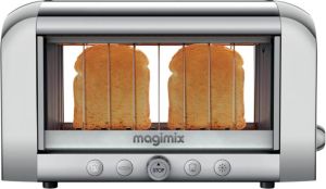 Magimix Vision Toaster Mat Chroom Quartz techniek 8 standen