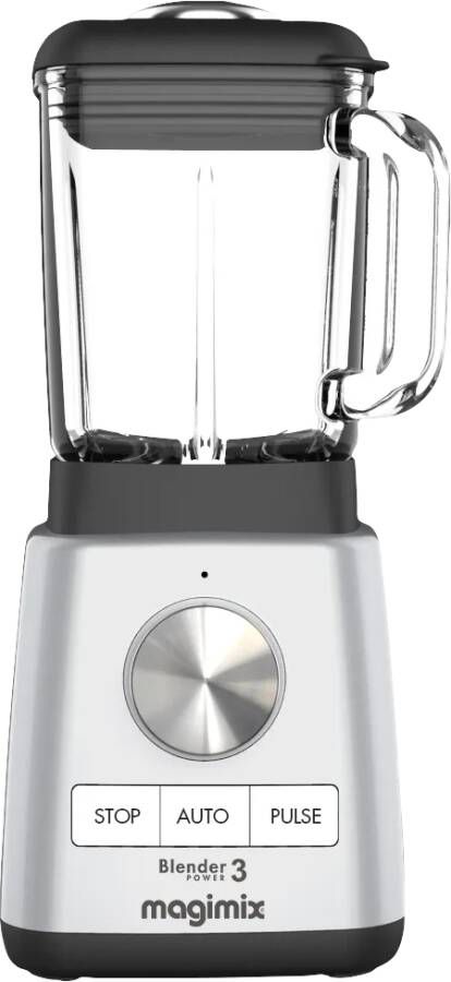 Magimix Blender Power 3 Smoothie Maker 1 2 Liter Ice Crusher Mat Chroom