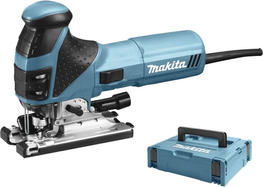 Makita Decoupeerzaag 4351FCTJ Incl. koffer Bedraad Incl. 1 Anti-splinterplaat