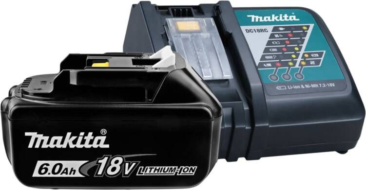 Makita BL1860B LXT 18V 6 0Ah accu + lader